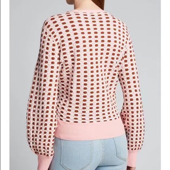 NWT $395 Veronica Beard Loraine V neck Cardigan Swester - Picture 2 of 9